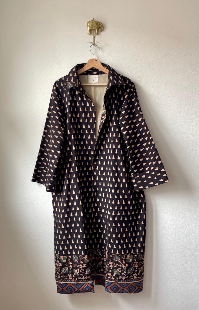 Block print, Kimono.