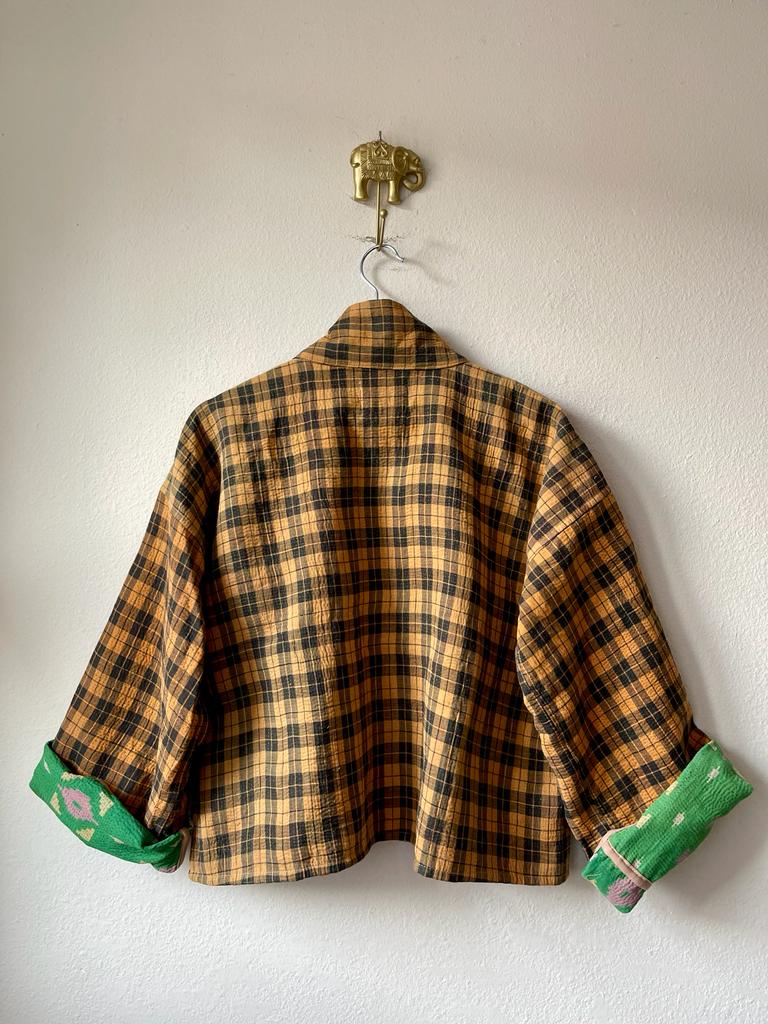 Vintage Kantha reversible Kimono