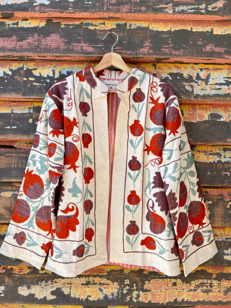 Short Suzani jacket