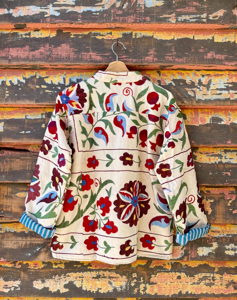 Short Suzani jacket