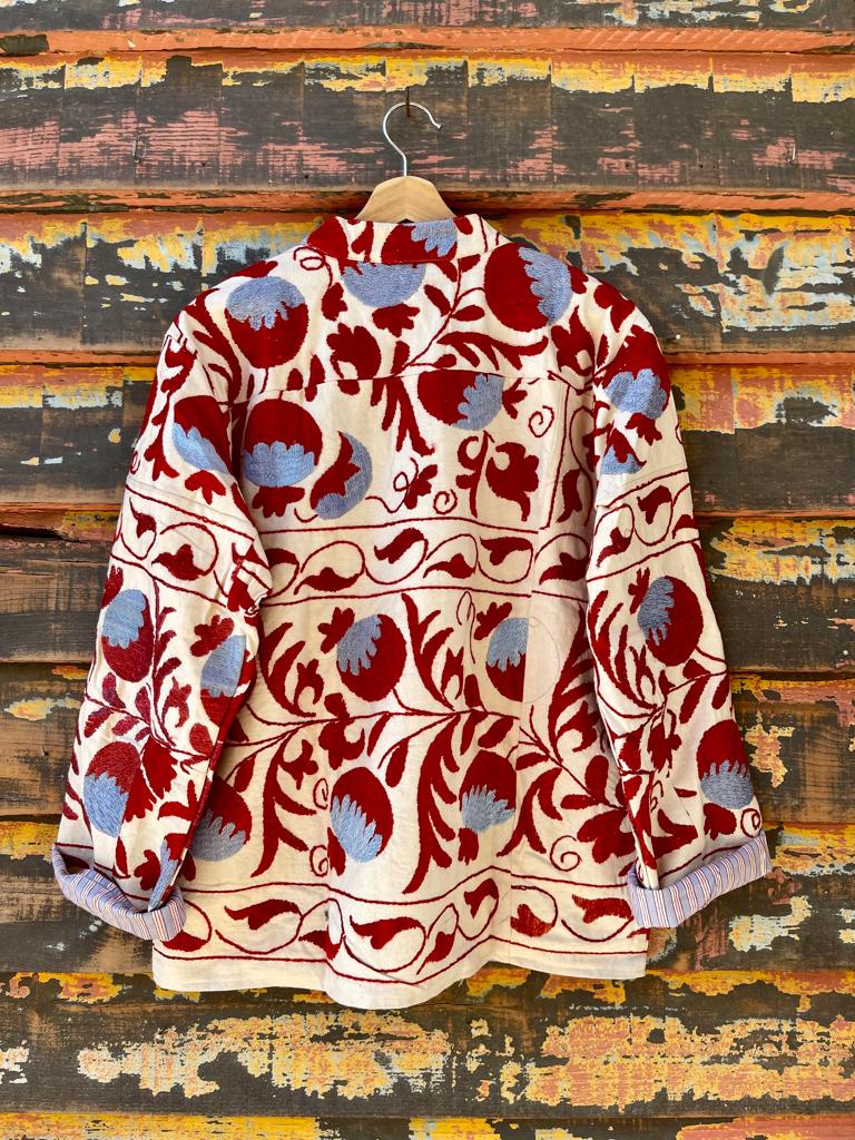 Short Suzani jacket