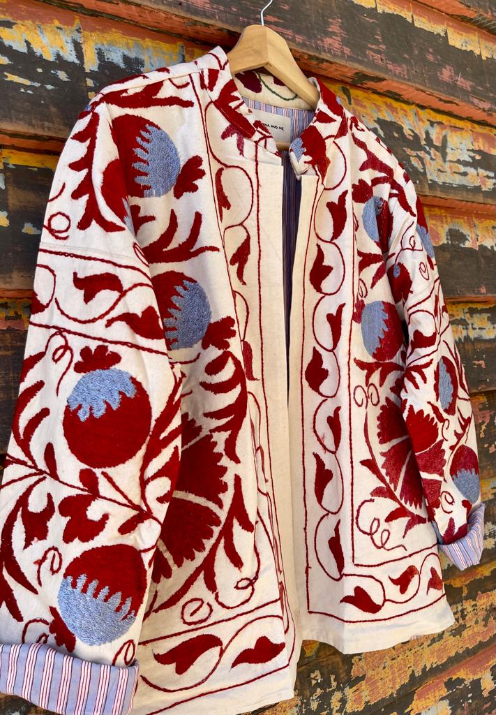 Short Suzani jacket
