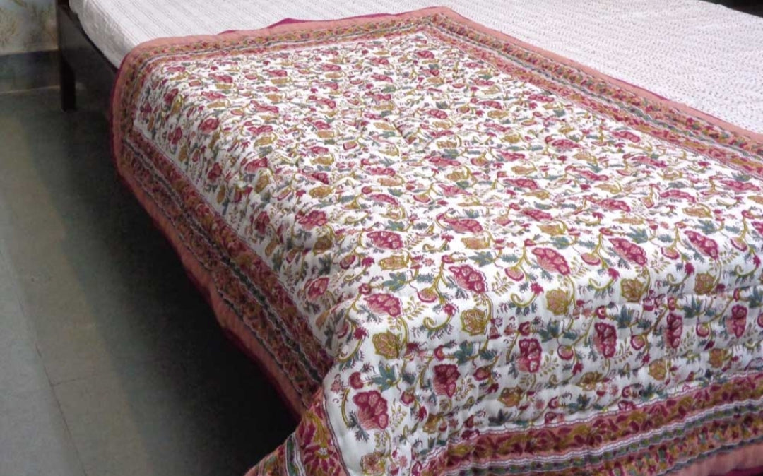 Block Print Quilts (Medidas: 100 x 140 cms)