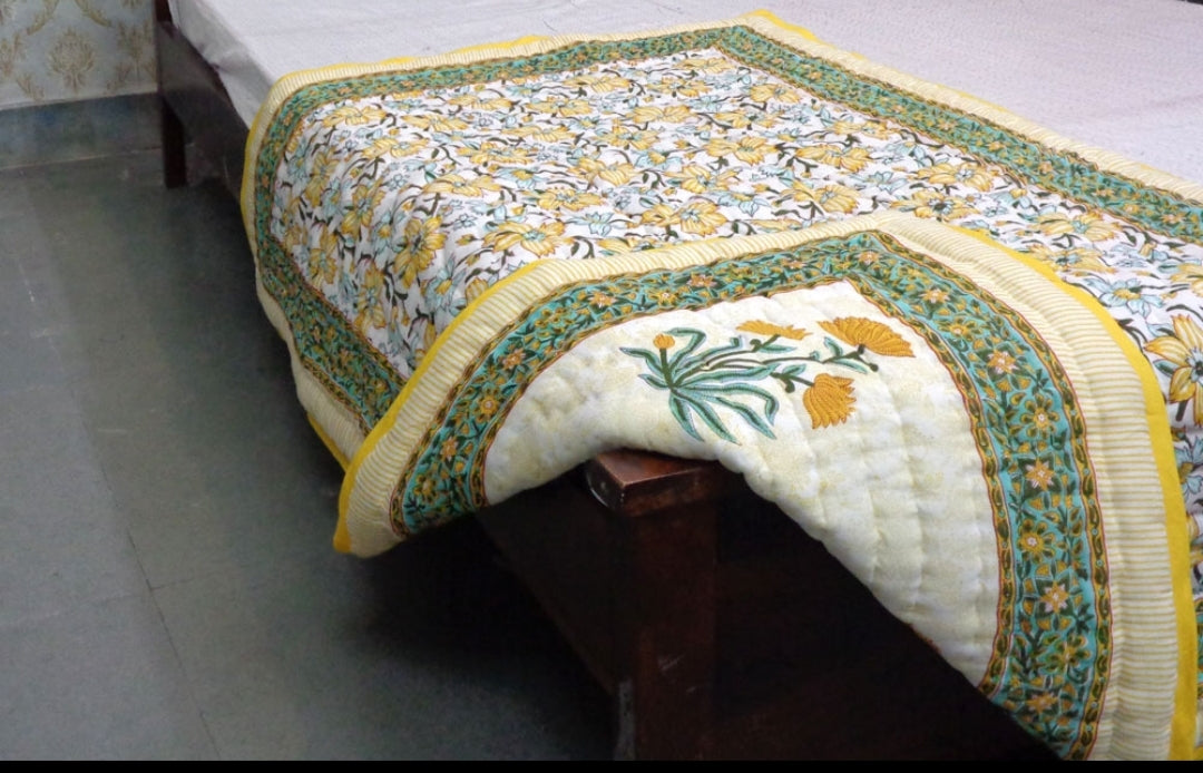 Block Print Quilts (Medidas: 100 x 140 cms)