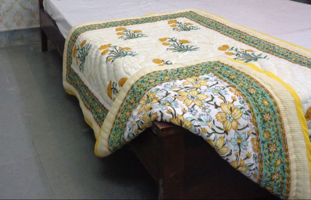 Block Print Quilts (Medidas: 100 x 140 cms)