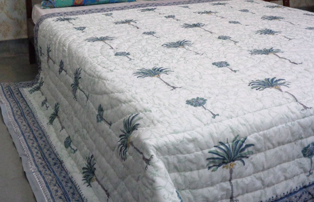 Block Print Quilts (Medidas: 210 x 265 cms)