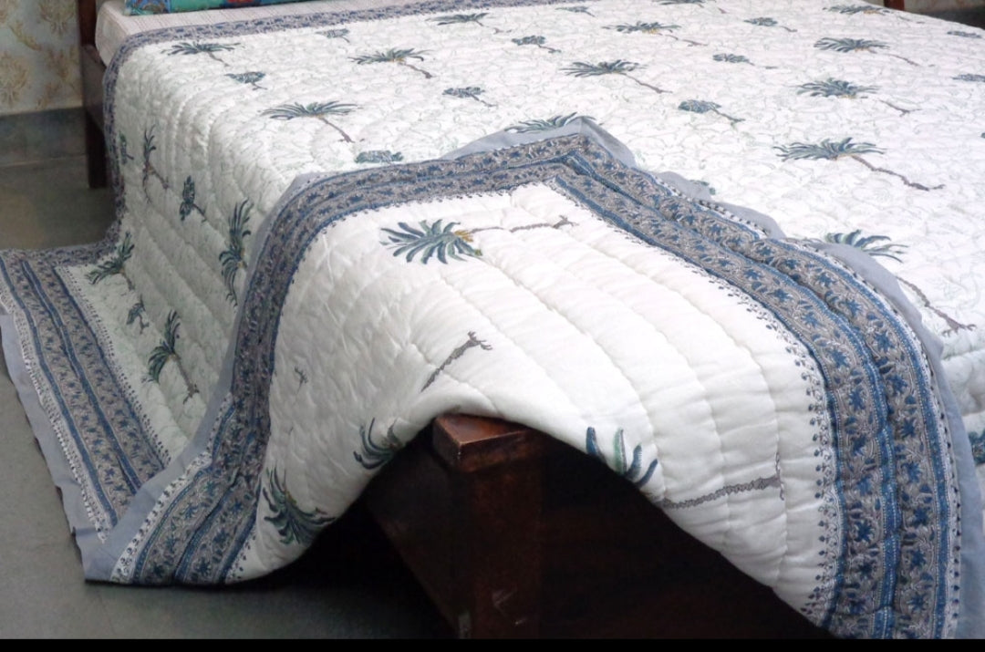 Block Print Quilts (Medidas: 210 x 265 cms)
