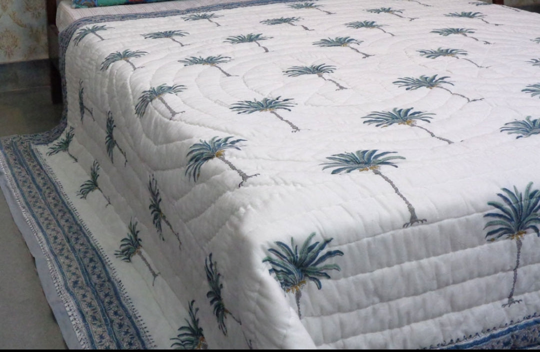 Block Print Quilts (Medidas: 210 x 265 cms)