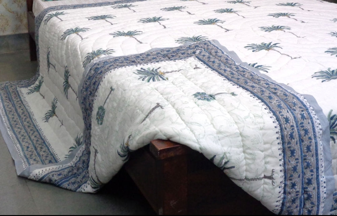 Block Print Quilts (Medidas: 210 x 265 cms)