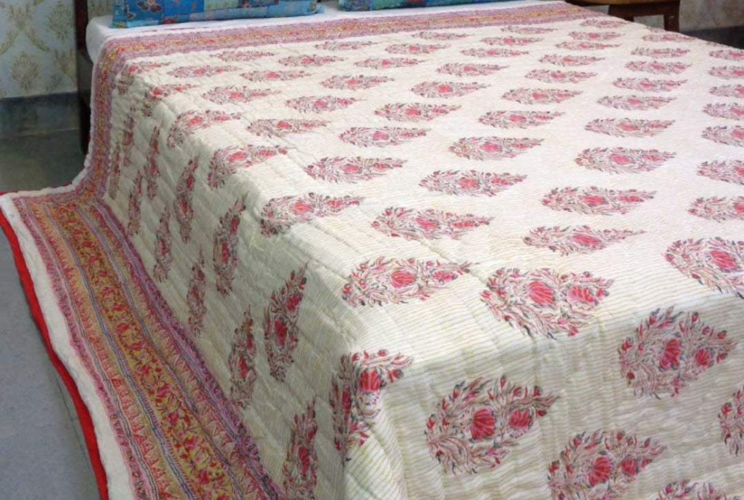 Block Print Quilts (Medidas: 210 x 265 cms)