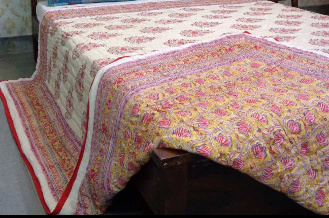 Block Print Quilts (Medidas: 210 x 265 cms)