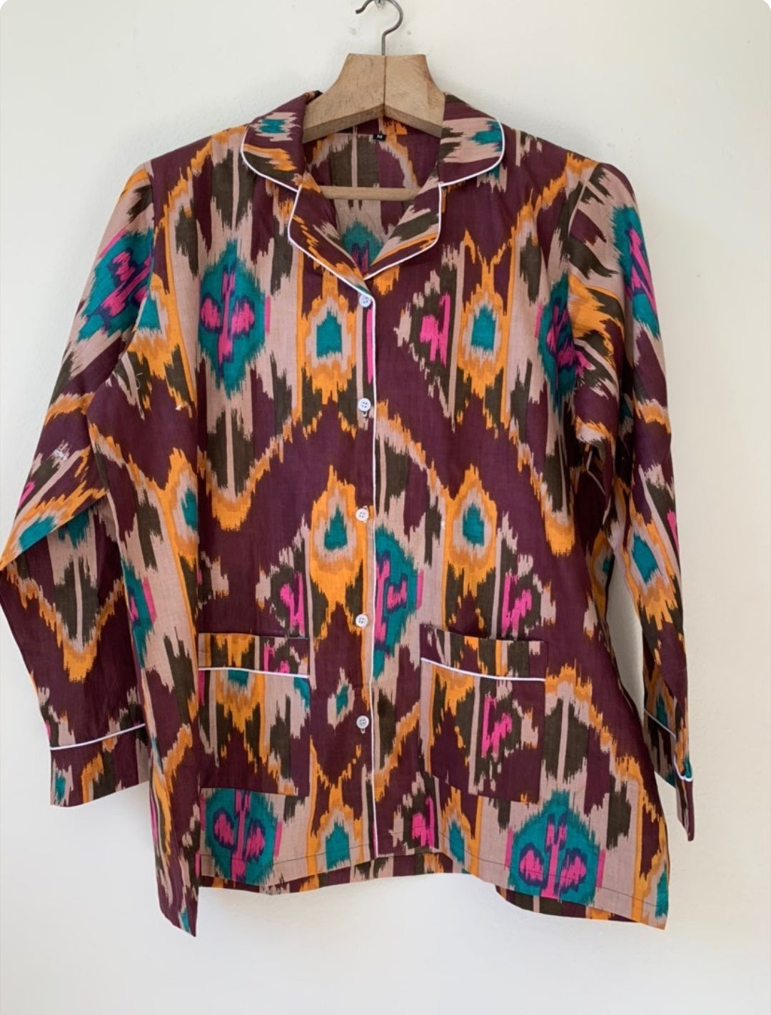Ikat Print Pijama