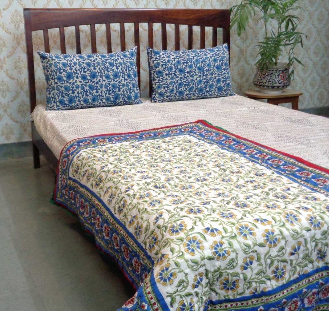 Block Print Quilts (Medidas: 100 x 140 cms)