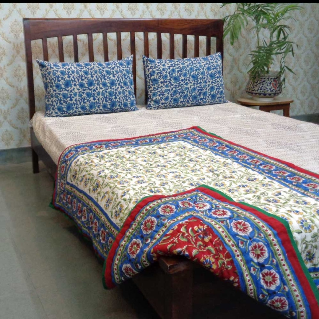 Block Print Quilts (Medidas: 100 x 140 cms)