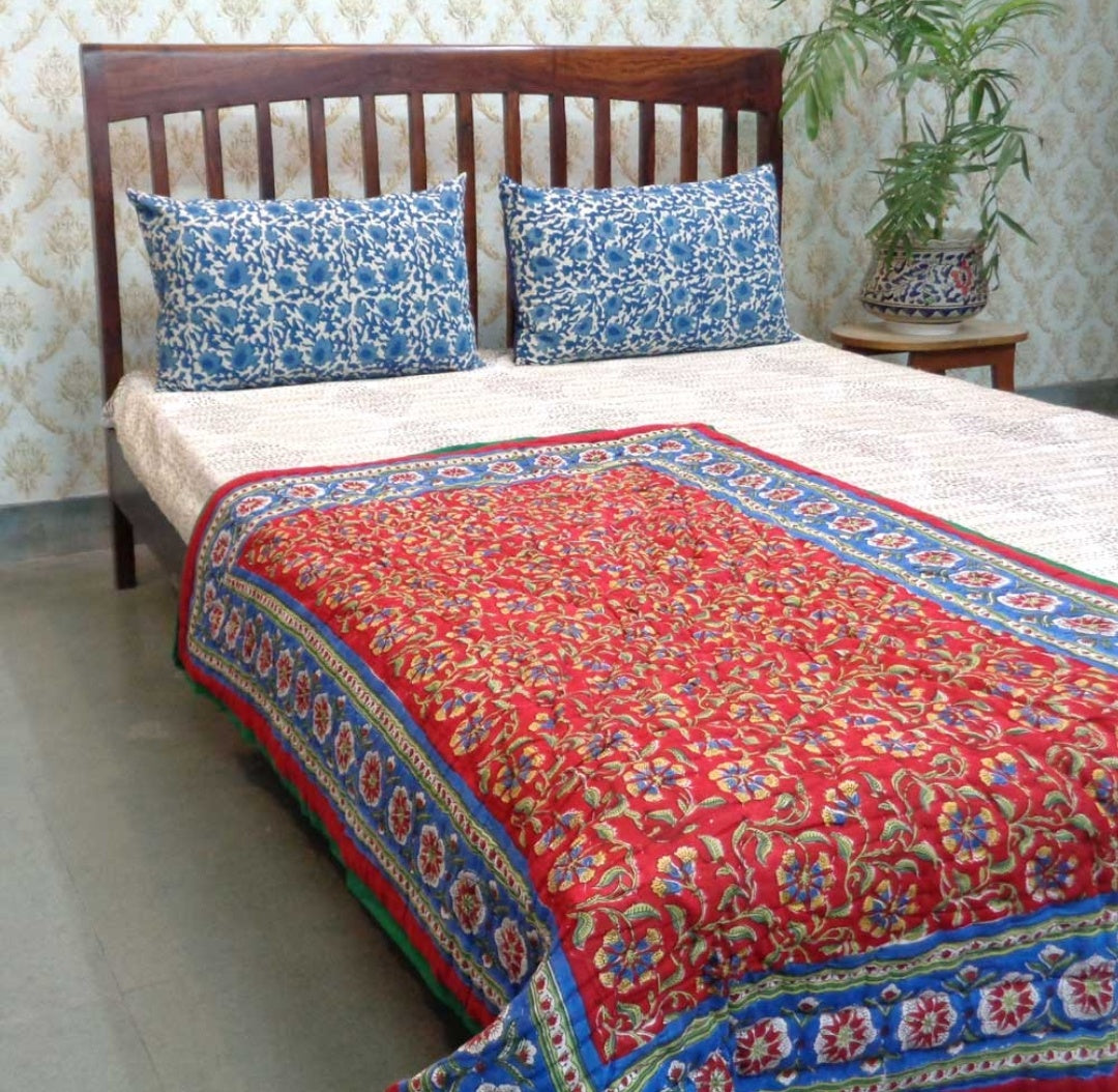 Block Print Quilts (Medidas: 100 x 140 cms)