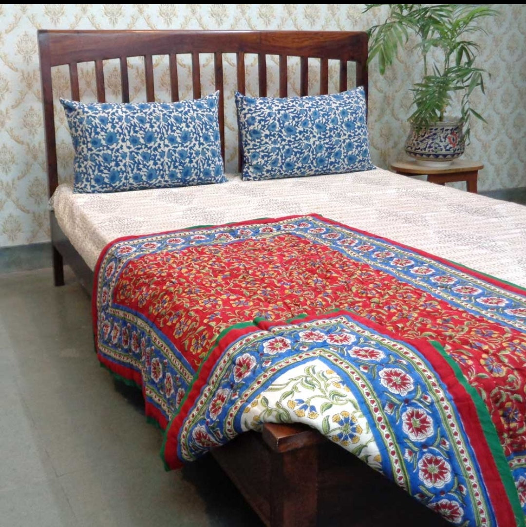 Block Print Quilts (Medidas: 100 x 140 cms)