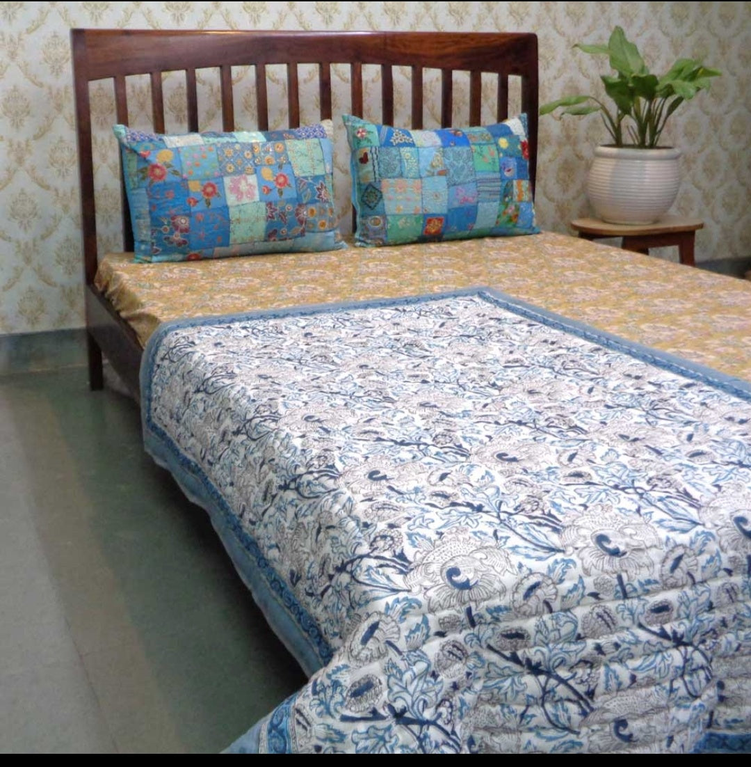 Block Print Quilts(Medidas: 100 x 140 cms)