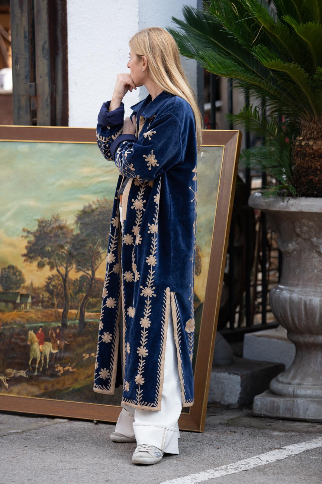 Velvet Embroidered Jacket