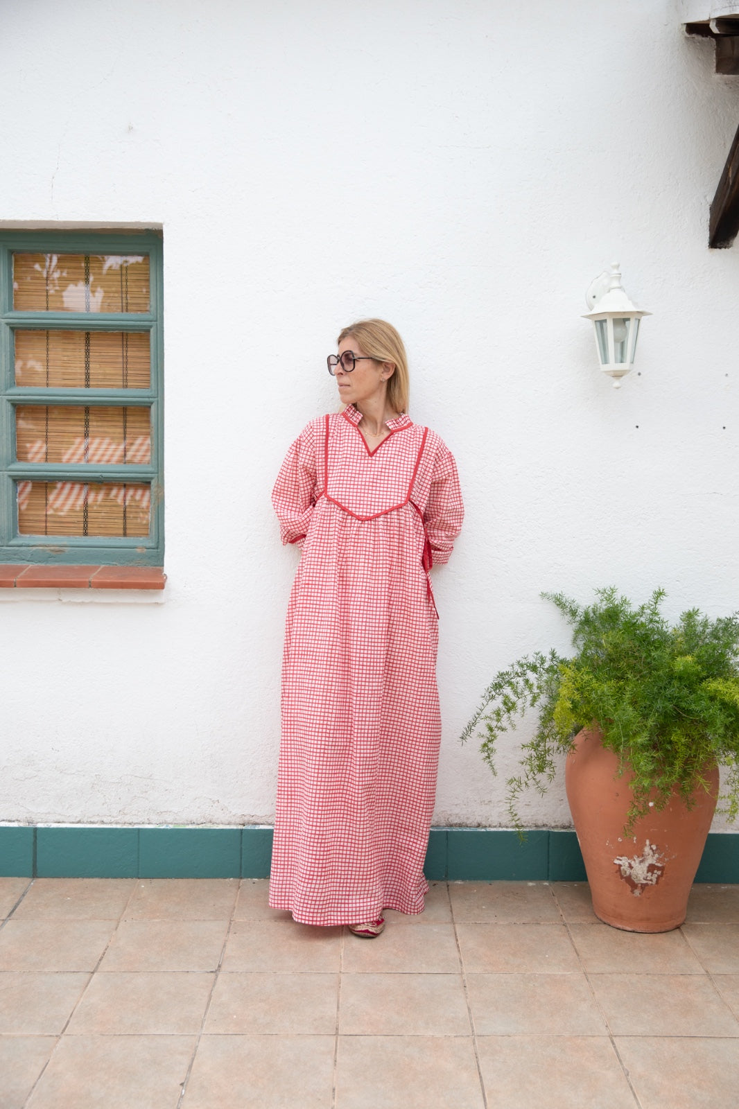 Vestido Vichy Rojo