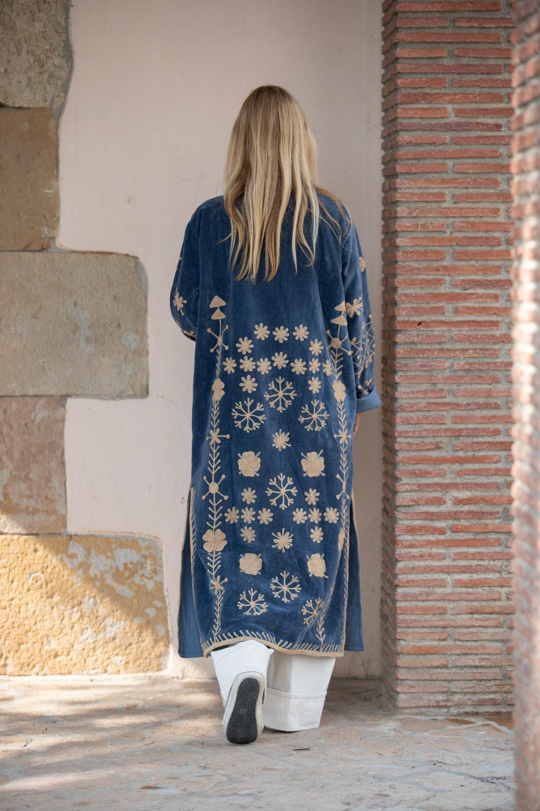 Velvet Embroidered Jacket