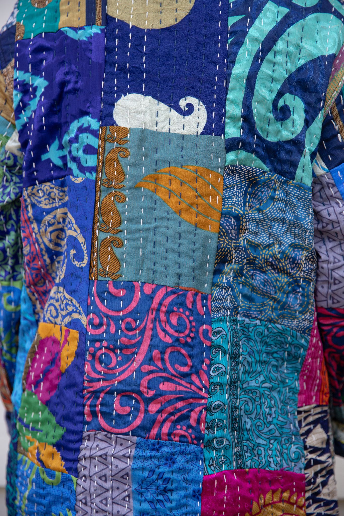 Old Kantha Patchwork Jacket