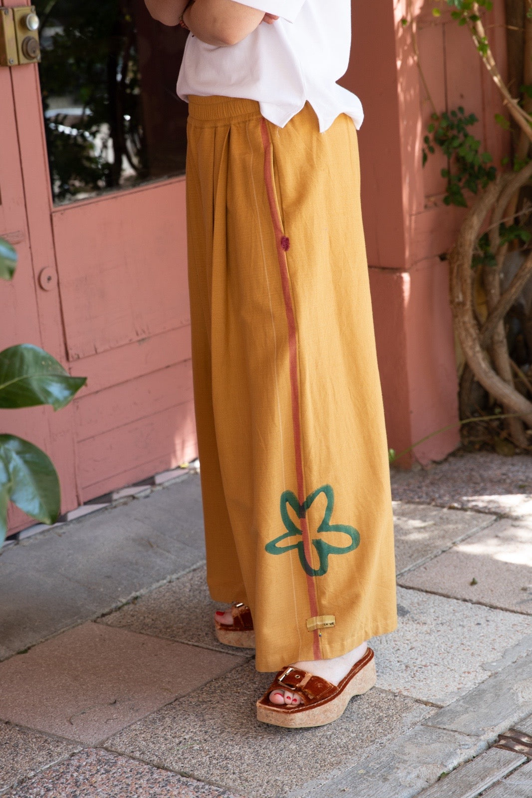 Mustard pants