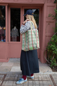 Reversible Kantha Market Bag