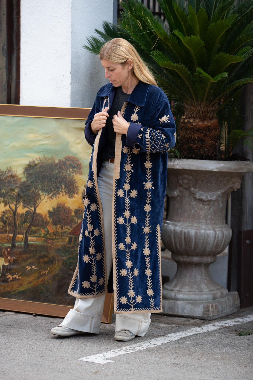 Velvet Embroidered Jacket