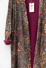 Load image into Gallery viewer, Velvet Pashley Green kimono
