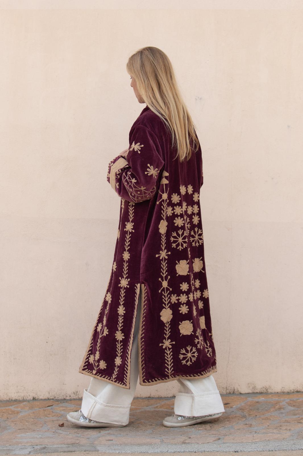 Velvet Embroidered Jacket