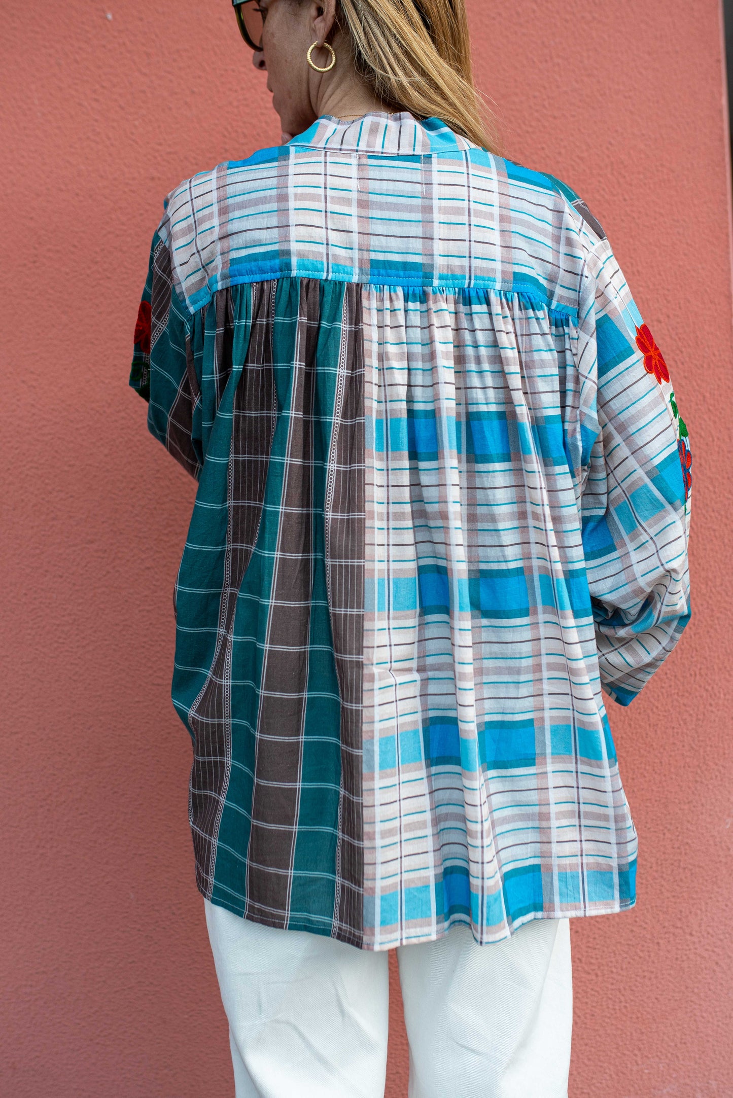 Cotton Embroidered Shirt