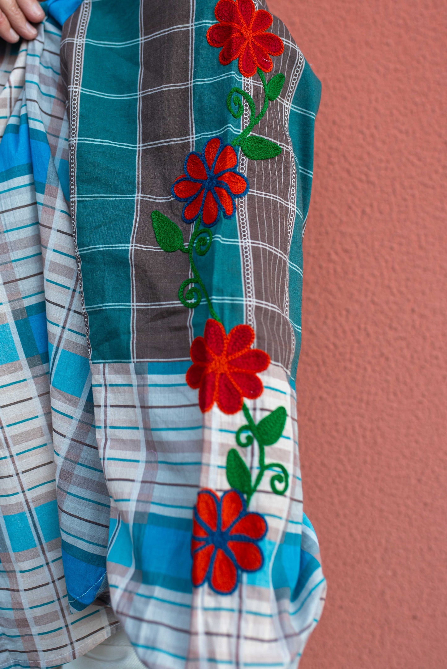 Cotton Embroidered Shirt