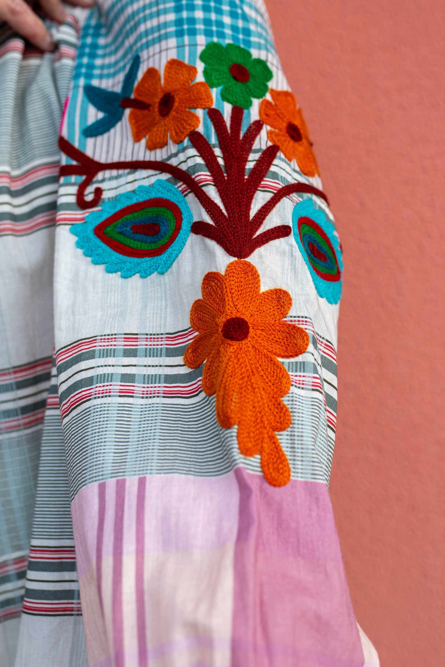 Cotton Embroidered Shirt