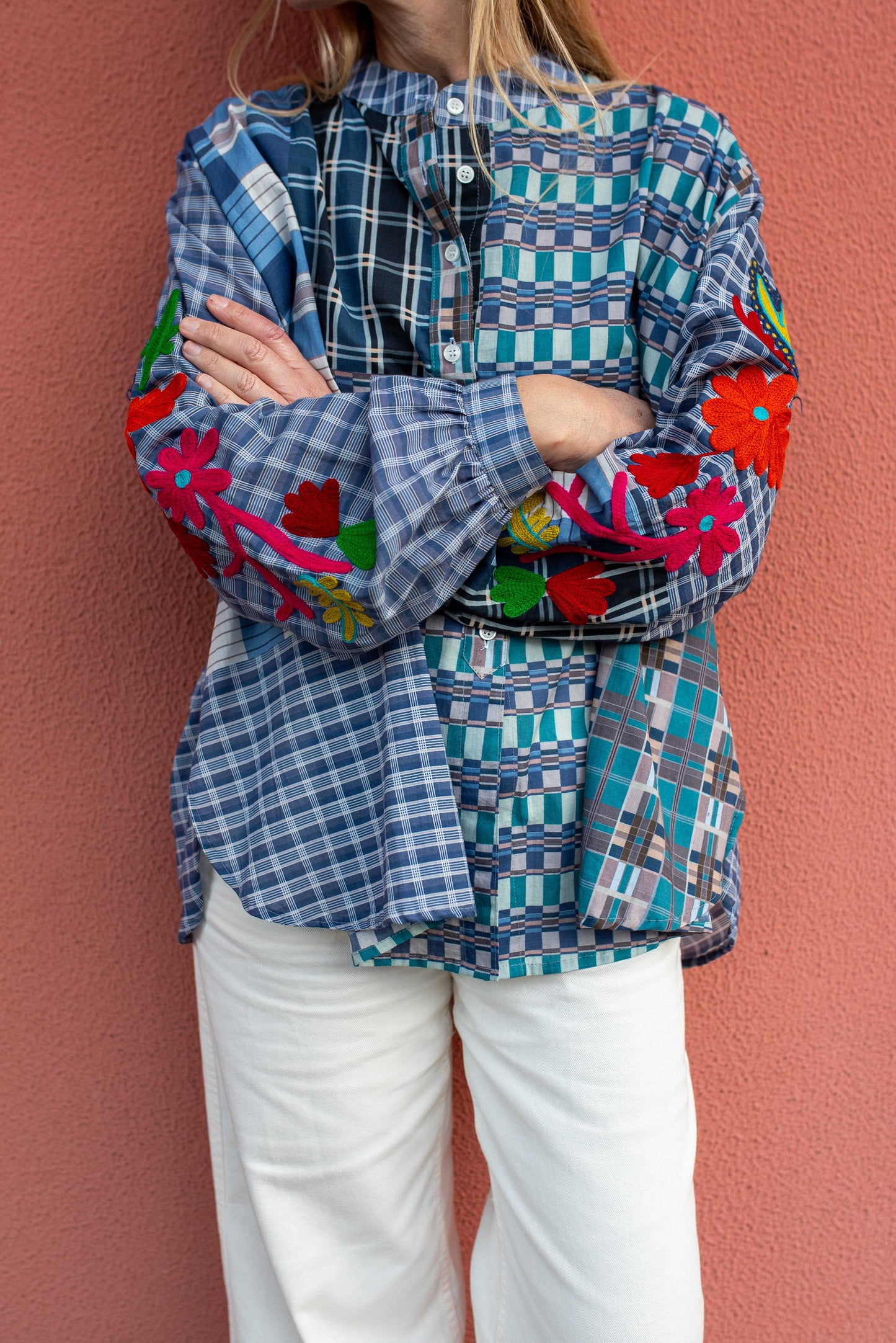 Cotton Embroidered Shirt