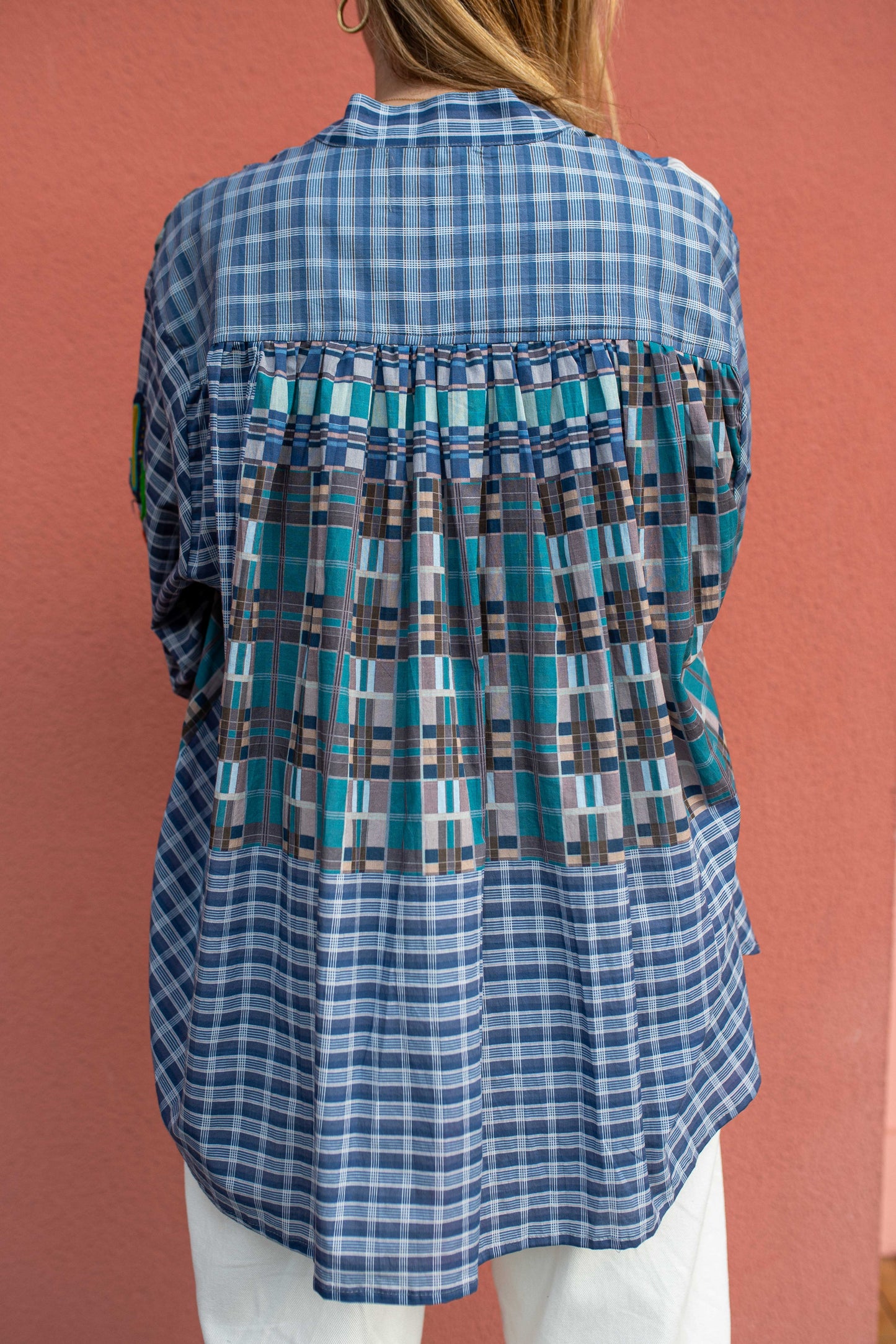 Cotton Embroidered Shirt