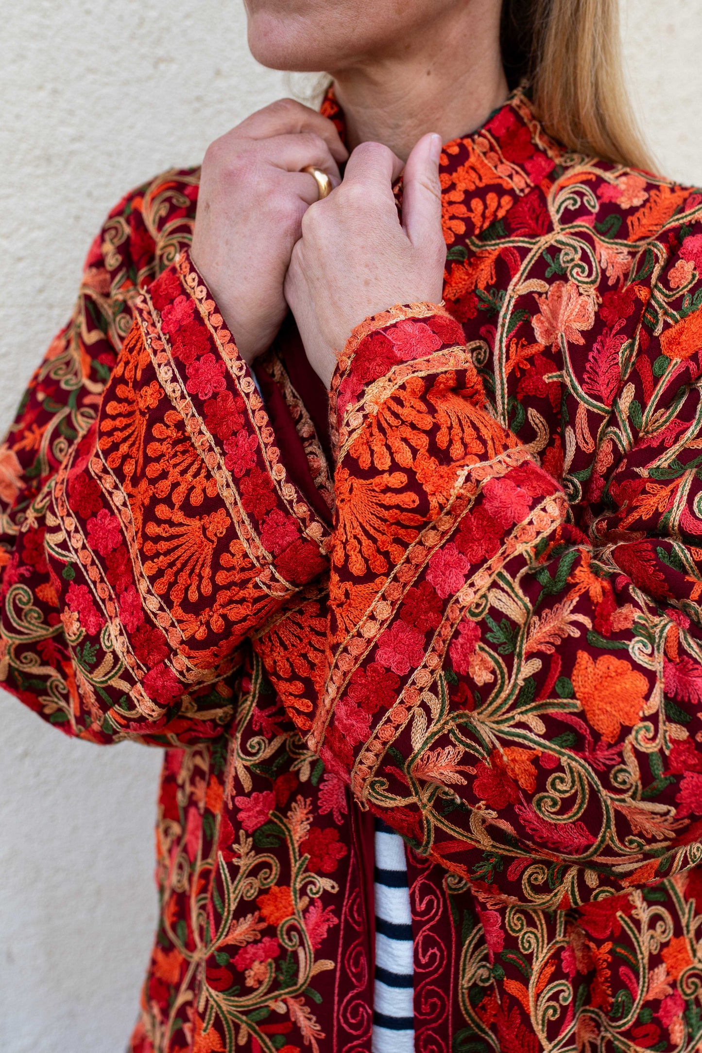 Kashmiri Embroidered Jacket