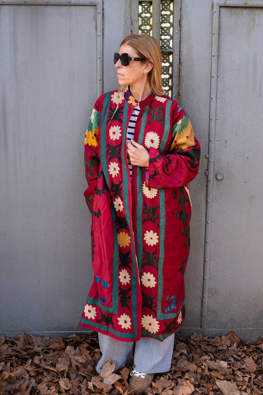 Long Suzani Jacket