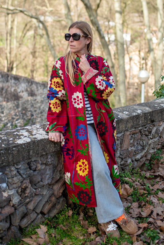 Long Suzani Jacket