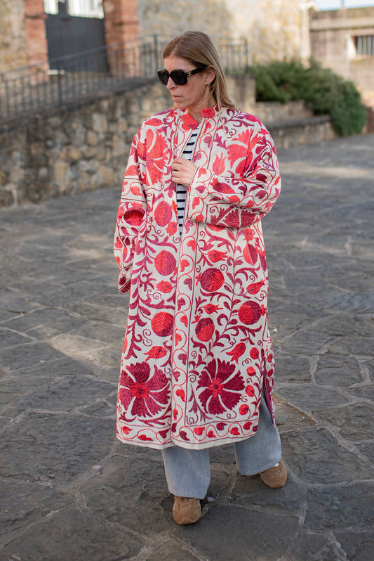 Long Suzani Jacket
