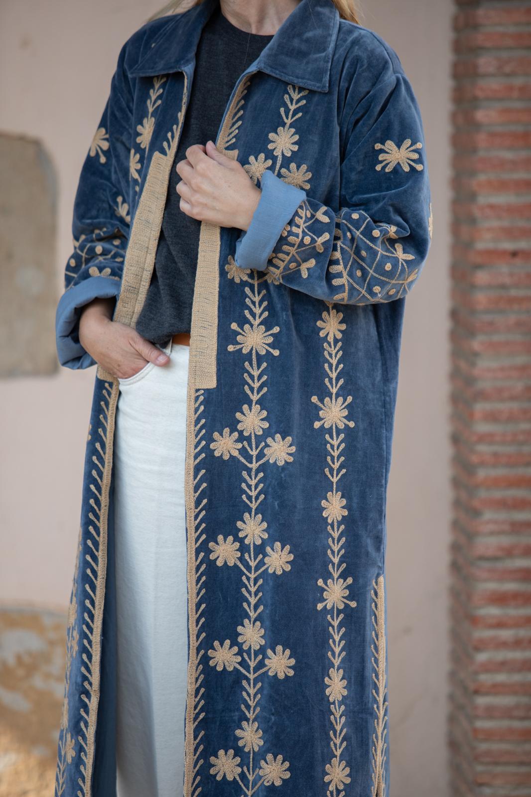 Velvet Embroidered Jacket