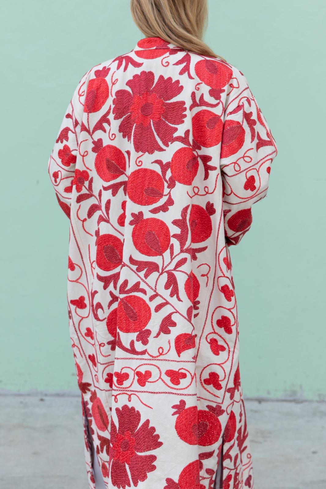 Long Suzani Jacket
