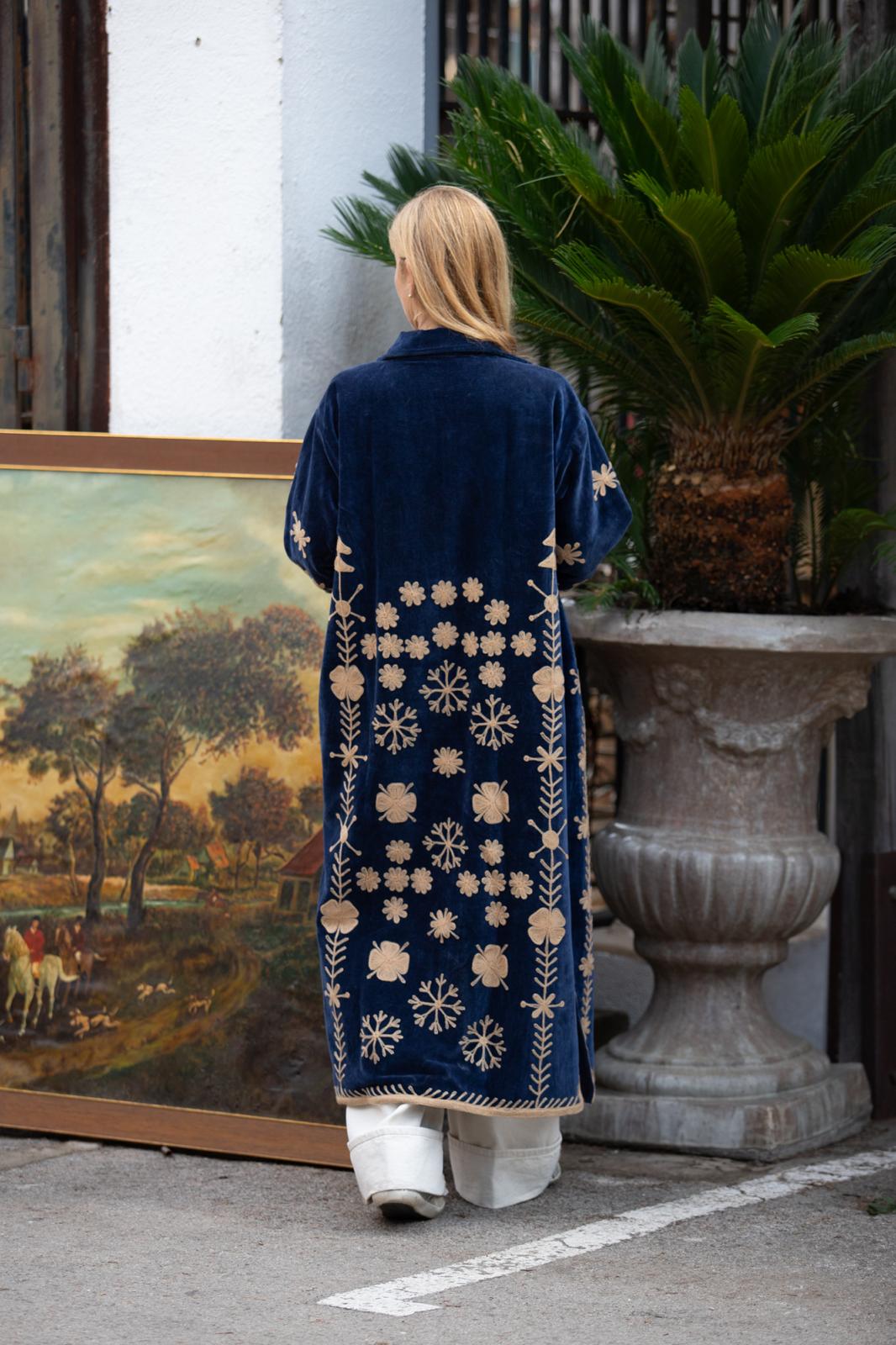 Velvet Embroidered Jacket