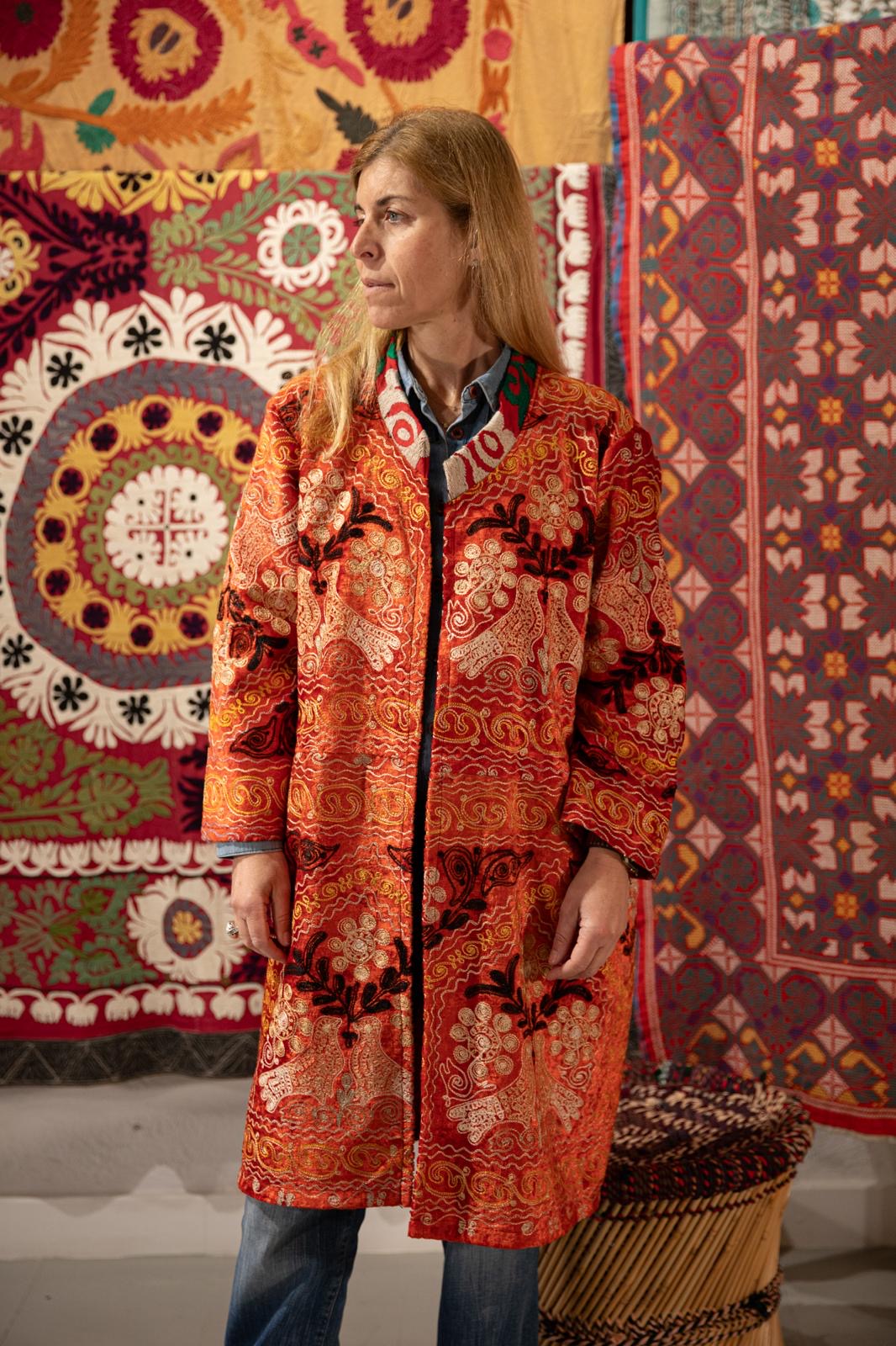 LONG VELVET SUZANI
