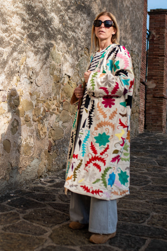 Long Suzani Jacket