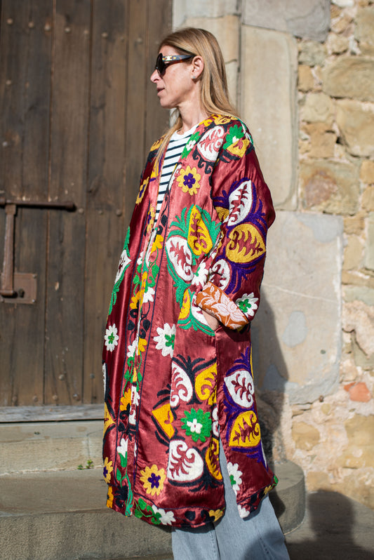 Long Suzani Jacket