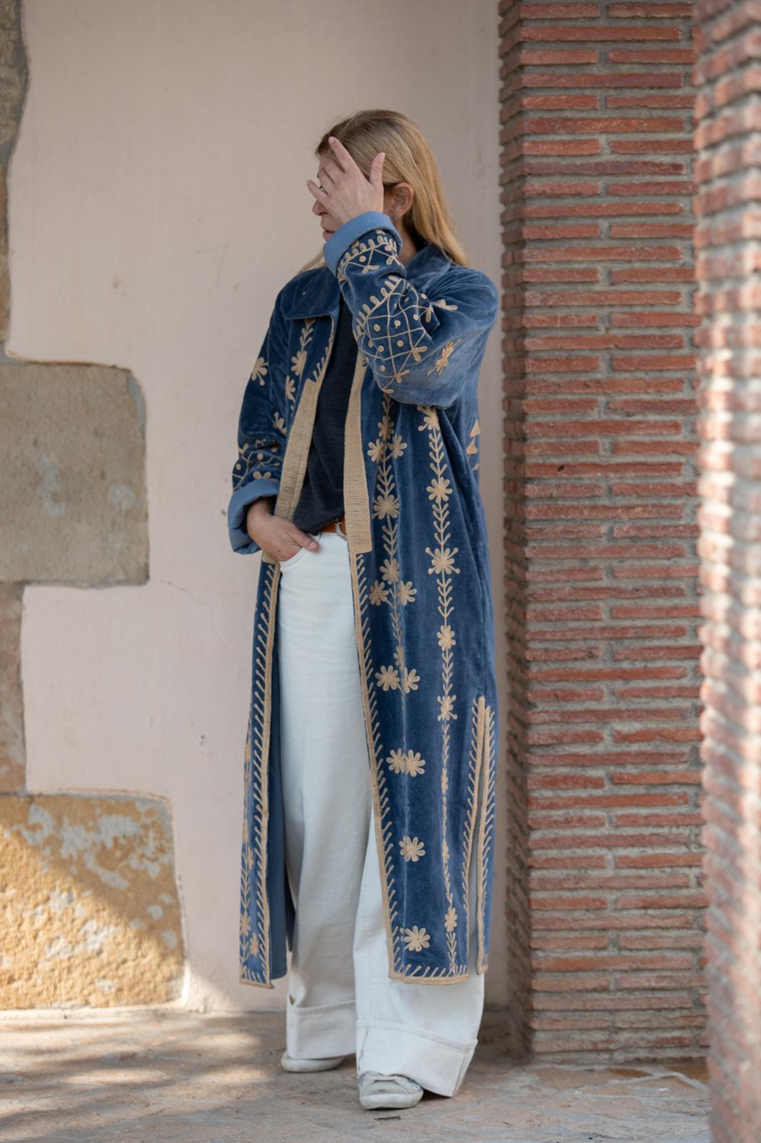 Velvet Embroidered Jacket