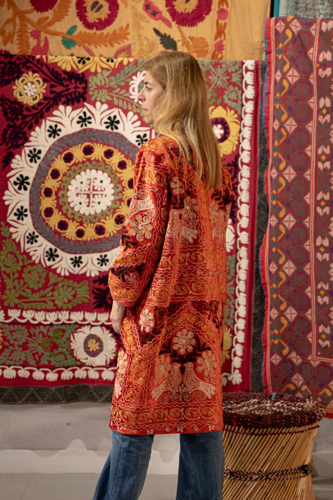LONG VELVET SUZANI