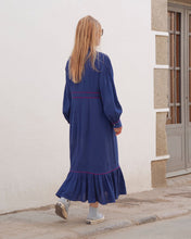 Load image into Gallery viewer, DEVA Navy Blue Dress
