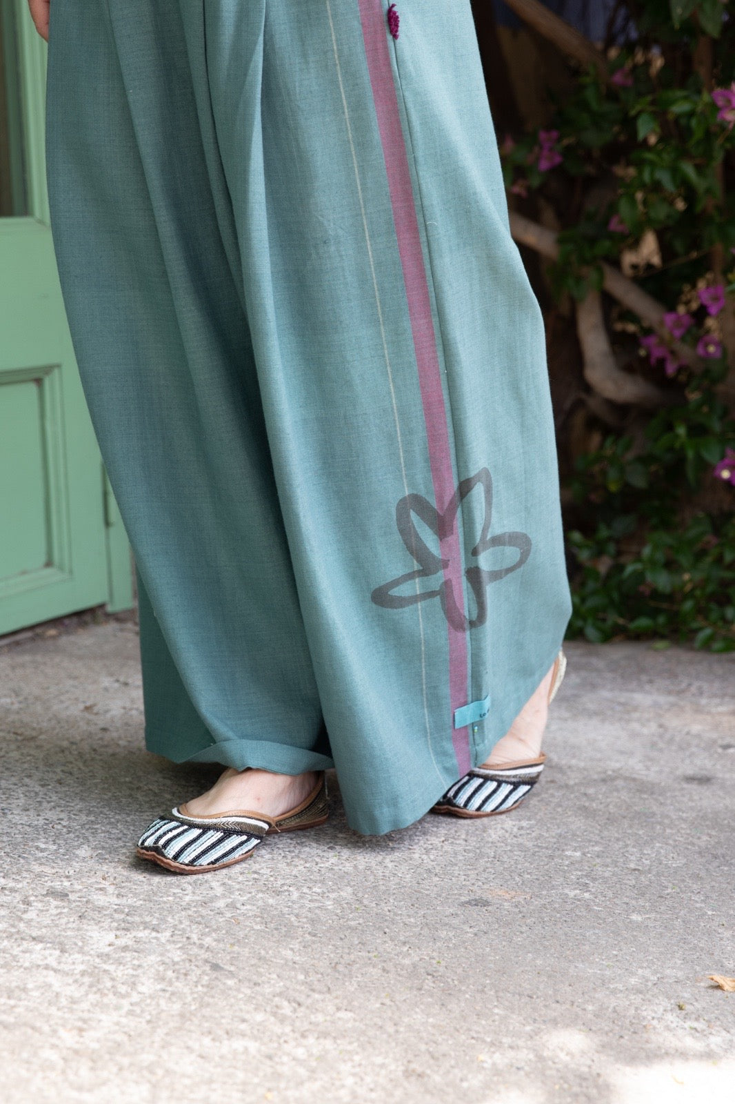 Green pants