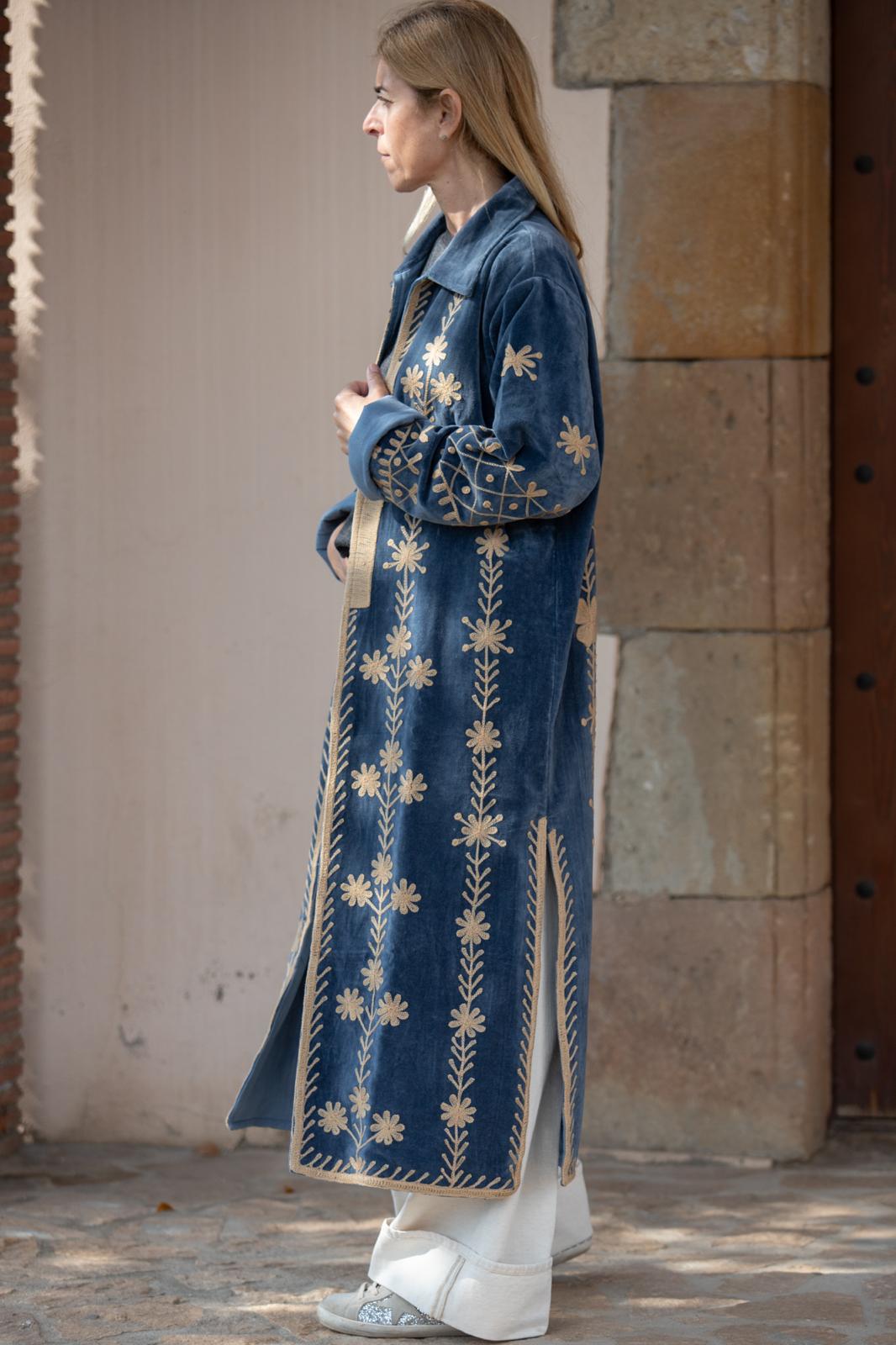 Velvet Embroidered Jacket